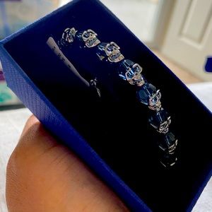 Swarovski skull bracelet